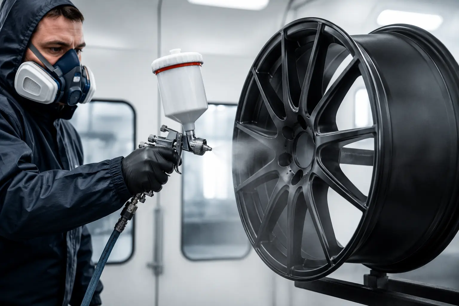 Alloy wheel respray Telford